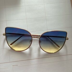 Cat eyed sunglasses